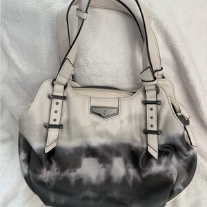 Stylish Black and Gray Simply Vera Wang Women's Bag